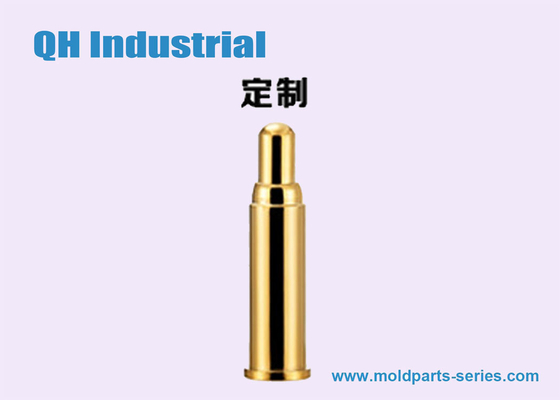 China 2uin 3uin 4uin 5uin 8uin 20uin 1mm 2mm 3mm 12V Gold Plating Battery Spring Loaded Pogo Pin,Customized Spring Loaded Pin supplier