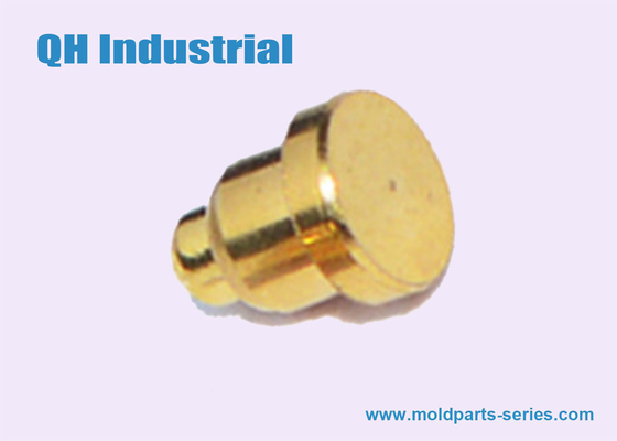China Pogo Pin,Spring-loaded Pin, 2A to 5A High Current Brass Contact Pogo Pin or Pogo PIn Connector  For PCB Made in China supplier