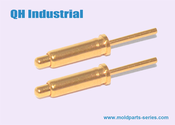 China China Supplier OEM ODM SMT SMD Brass Electric 3uin 5uin 12uin Gold Plated High Precision Spring Load Pogo Pin supplier