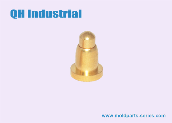 China Hot Sell Brass Copper C3604 Piston Base 1uin 2uin 3uin 6uin 10uin Gold Plated Pogo Pin Connector supplier