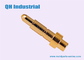 Spring Loaded Pin,Low Height Current Rate Contact Pin ,1uin 2uin 3uin 5uin Gold Plated Spring Loaded Probe Pin supplier