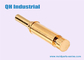 Pogo Pin,Spring-loaded Pin, Brass Gold Plating Spring Load Pin, 10 U'' Gold Plating High-current Rate Pogo Pin Supplier supplier