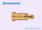 SLC 1A 2A 12V 1mm 2mm 3mm 4mm Single Head Double Head Pogo Pin,Electrical Plug Brass Pin supplier
