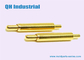 SLC 1A 2A 12V 1mm 2mm 3mm 4mm Single Head Double Head Pogo Pin,Electrical Plug Brass Pin supplier