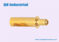 Pogo Pin,DIP Test Probe Brass Pogo Pin, Gold-Plated Single Spring Loaded Pin,1A,5A to 8A Pogo Pin China Supplier supplier