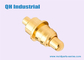 3uin 4uin 5uin Gold Plated Spring Contact Probes,2mm 3mm 4mm 5mm 6mm DIP Through Hole Type Pogo Pin supplier