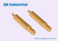 Pogo Pin,QH Industrial 2Pin 3Pin 4Pin to 12 Pin Flat Type Single Head Double Head Spring Load Pogo Pin supplier
