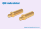 QH Industrial 1.95Mm Height Allergy Free Mini Brass Pogo Pin For Wearable Products supplier