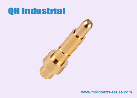China Pogo Pin,3A 4A 5A 8A 10A High Current Rate 100k Working Times 5U''Gold Plated Pogo Pin Manufacturer supplier
