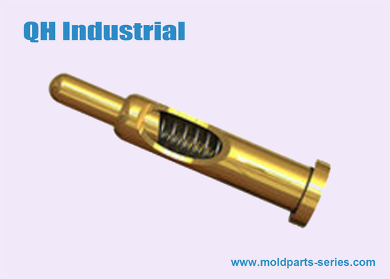 China Brass Porbe Pogo Pin 2A 4A 6A 8A 12V ,Standard Spring Loaded Pogo Pin supplier