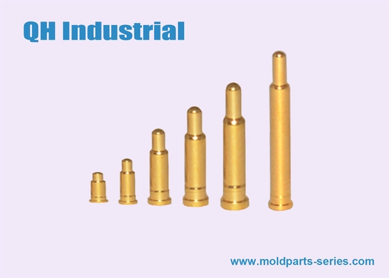 China 2 Rows 16 Pins Surface Mount Single Head Double Head Right Angle Spring Load Connector or Pogo Pin Connector supplier