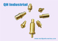 Pogo Pin, Spring Load Pin, 1A 2A 3A Brass Copper C3604 Stainless Steel DIP Gold Plated Spring Pogo Pin Supplier supplier