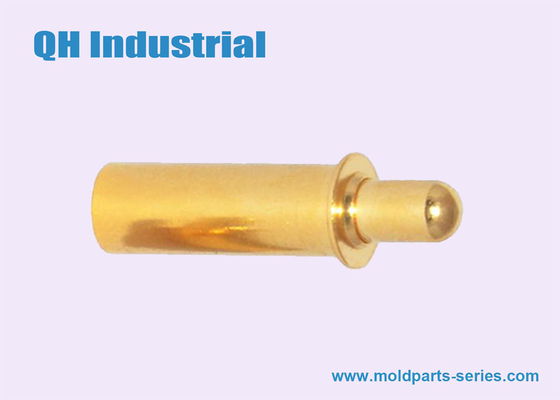 1A 2A 3A 4A 5A 12V High Current Rate 1mm 2mm 3mm 4mm Gold Plated Spring Loaded Pin,Spring Battery Contact supplier