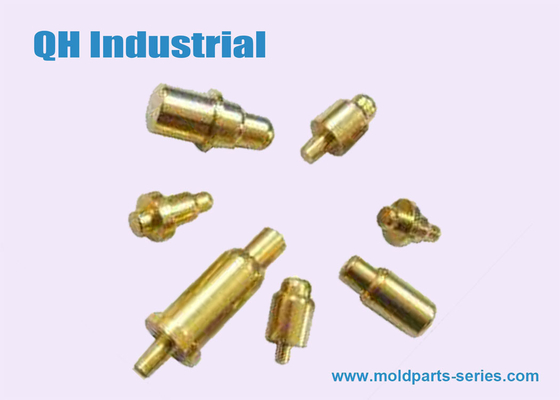 3uin 4uin 5uin Gold Plated Spring Contact Probes,2mm 3mm 4mm 5mm 6mm DIP Through Hole Type Pogo Pin supplier