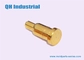 Mini Usb SMT SMD Gold Plated Forged Brass Material Made For Spring Compression Pogo Pin supplier