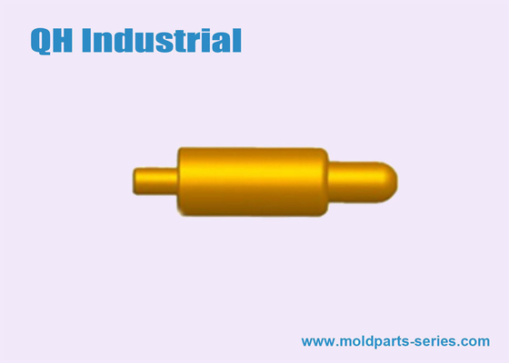 Pogo Pin,DIP Customized Spring Loaded Pogo Pin Connector, 10 U'' Gold Plating High-Current Rate Pogo Pin Supplier supplier