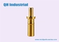 Pogo Pin,Spring-loaded Pin, 2A to 5A High Current Brass Contact Pogo Pin or Pogo PIn Connector  For PCB Made in China supplier