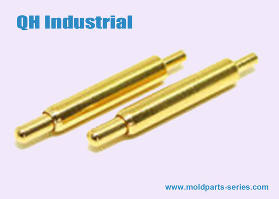 Factory Price Hot Sell OEM ODM Gold Plating Brass Copper 1mm 2mm 3mm SMT SMD Solder Through Hole Type Single Head Pogo P supplier