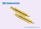 China Supplier Factory Direct Sell 1mm 2mm 3A 4A 10uin 12uin 15uin Gold Plated Through Hole DIP Pogo Pin supplier