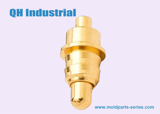 China Factory Hot Sell 8uin 16uin 20uin Gold Plated Brass SMT SMD Male Female Spring Load Pogo Pin supplier