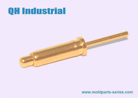 China Supplier OEM ODM SMT SMD Brass Electric 3uin 5uin 12uin Gold Plated High Precision Spring Load Pogo Pin supplier