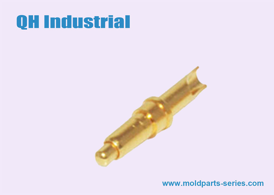 QH Industrial Made Pogo Pin For Headphones, Magnetic Pogo Pin Connector Or Pin Header For Microphones supplier