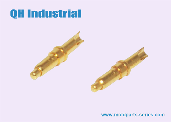 QH Industrial Made Pogo Pin For Headphones, Magnetic Pogo Pin Connector Or Pin Header For Microphones supplier