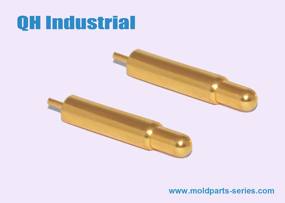 QH Industrial Made Pogo Pin For Headphones, Magnetic Pogo Pin Connector Or Pin Header For Microphones supplier