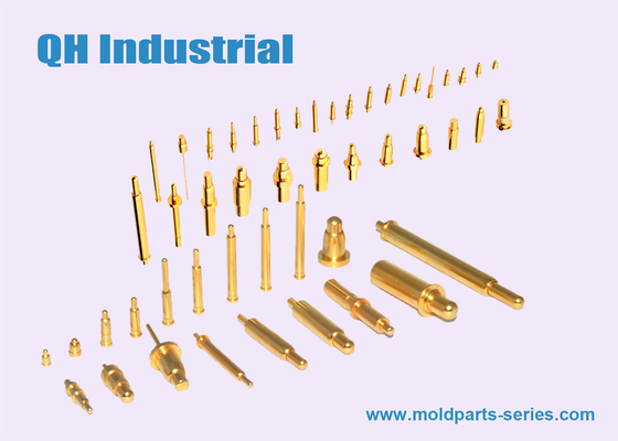 China Factory OEM ODM Stainless Steel Spring Copper Brass Piston Base 1Pin 2Pin 3Pin Spring Pogo Pin Connector supplier