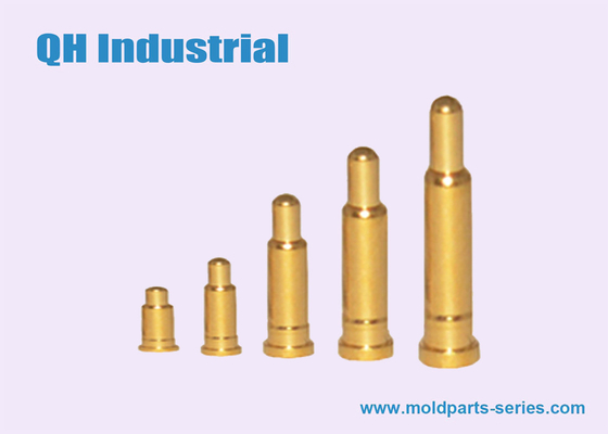 China Factory OEM ODM Stainless Steel Spring Copper Brass Piston Base 1Pin 2Pin 3Pin Spring Pogo Pin Connector supplier