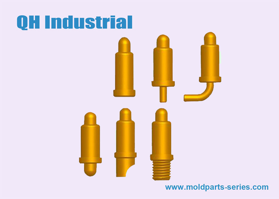 China Factory OEM ODM Stainless Steel Spring Copper Brass Piston Base 1Pin 2Pin 3Pin Spring Pogo Pin Connector supplier