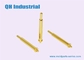 Pogo Pin,QH Industrial 2Pin 3Pin 4Pin to 12 Pin Flat Type Single Head Double Head Spring Load Pogo Pin supplier