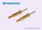 QH Industrial 1.95Mm Height Allergy Free Mini Brass Pogo Pin For Wearable Products supplier