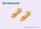 QH Industrial 1.95Mm Height Allergy Free Mini Brass Pogo Pin For Wearable Products supplier